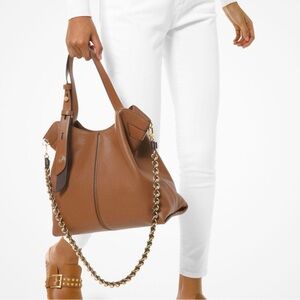 Michael Kors Tan Leather Tote